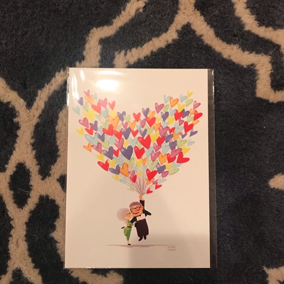 Disney Other - NWT Wonderground Gallery Up Postcard